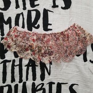 Victoria's Secret Floral Flowy Crop Top